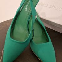 scarpa donna slingback con tacco