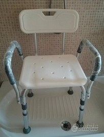 Sedia doccia anziani o disabili