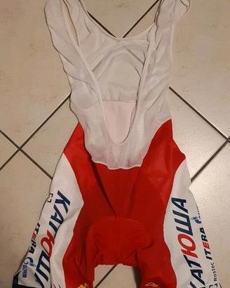 Salopette ciclismo Katusha Katiowa taglia 4
