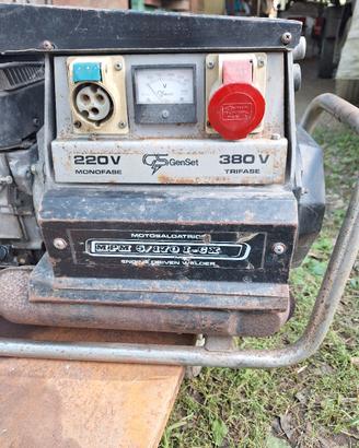 generatore motosaldatrice 