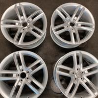 CERCHI IN LEGA ORIGINALI AUDI A1 7.5X17 5X100 ET36