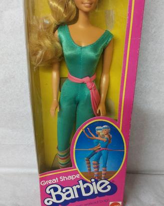 Great Shape Barbie 1983 #7025 She works out.......