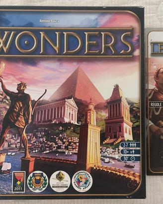 7wonders più espansione Leaders - carte imbustate 