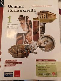 Libro scolastico Uomini, storie e civiltà 1