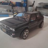 modellino 1/24 lancia delta hf integrale in plasti