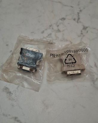 Adattatore da DVI a VGA Club 3D
