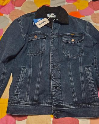 Giacca di jeans  - Wrangler antifit sherpa 