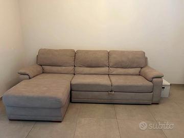 divano angolare 3 posti con doppia chaise longue