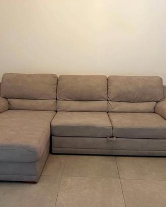 divano angolare 3 posti con doppia chaise longue