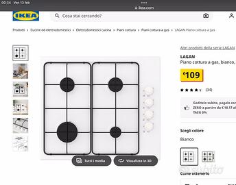 piano cottura ikea LAGAN