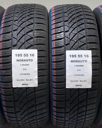 4 gomme 195 55 16 norauto br432