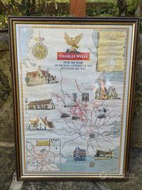 quadro pubblicitario birra Charles Wells