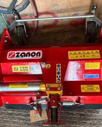 Trincia Zanon TSM 900 per motocoltivatore Pasquali