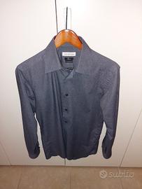 Camicia grigia Versace 