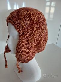 berretto unisex fatto a mano in pura lana