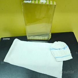 Cappellino e sciarpa neonato 0/6 mesi