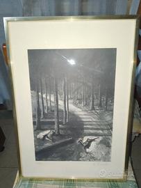 Serigrafia  R. Bianchetti "il pittore dei boschi"