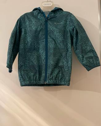 Giacca a vento Quechua Decathlon bimbo 2 anni
