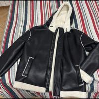 Giubbotto finto mantone X-feel