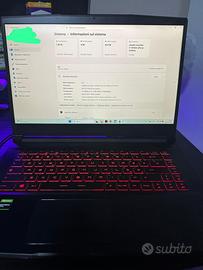 MSI GF63 Thin 10SCXR