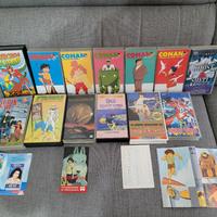 Vhs cartoni animati giapponesi Miyazaki ecc