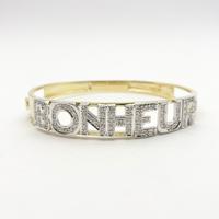 BRACCIALE oro18kt diamanti naturali