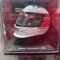 Modellino casco Schumacher anno 2000