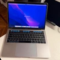 MacBook Pro 13” con Touch Bar i5 8GB RAM 512GB SSD