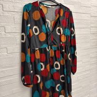 Vestito vellutino multicolor Diamond Luxury