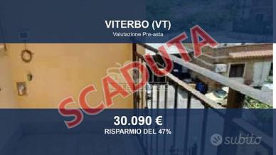 Immobile in asta di 66 m² con box auto a Viterbo