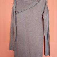 abito In maglia grigio 