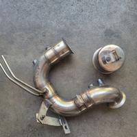 Tubo Downpipe Fap Audi - Golf 