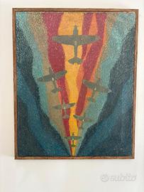 Aeropittura Futurista - Olio su tela 70x60