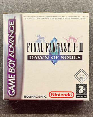 FINAL FANTASY I & II - DAWN OF SOULS - GBA