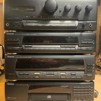 impianto stereo kenwood A45 anni 90
