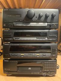 impianto stereo kenwood A45 anni 90