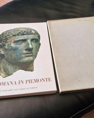 Libro raro vintage "Arte Romana in Piemonte"