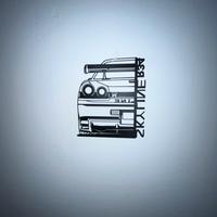 Decorazione da parete nissa skyline R 34