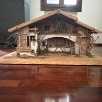 Capanna presepe legno