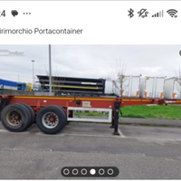 Semirimorchio porta container 20 piedi ACERBI