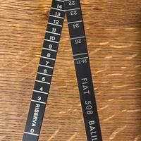 Asta misuratore benzina Fiat Balilla