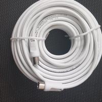 Cavo antenna TV 20M Bianco 