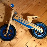 Bici legno senza pedali