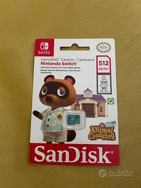 nintendo switch microSDXC Animal Crossing 512GB