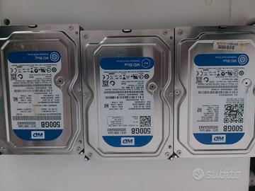 hard Disk da 3.5" 500GB Western Digital  Blue