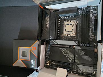 X870E AORUS Elite WiFi7 + Ryzen 9 9900X  