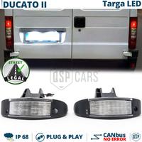 Placchette Luci TARGA LED PER Fiat Ducato 2 CANbus