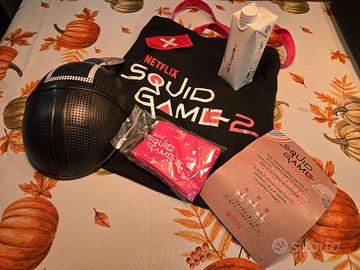 Squid Game 2 Borsa Gadget Set Limited Lucca 2024 N