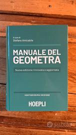 Manuale del geometra Hoepli ultima edizione