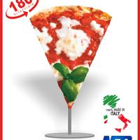 cartello pizza h 150 cm